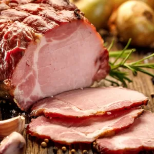 smoked ham steak